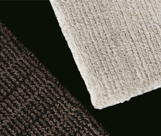 Fabric art and carpet